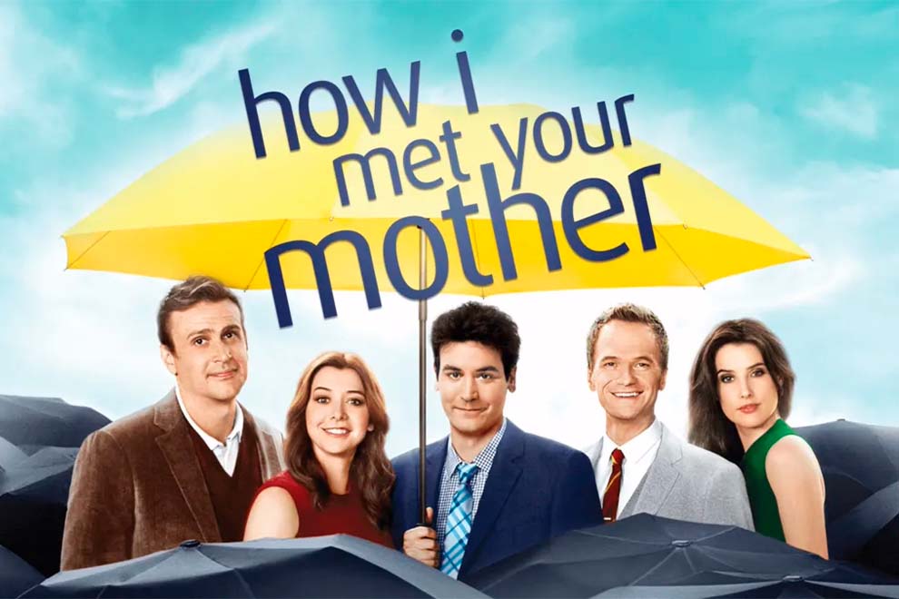 Elenco da série How I Met Your Mother sob um guarda-chuva
