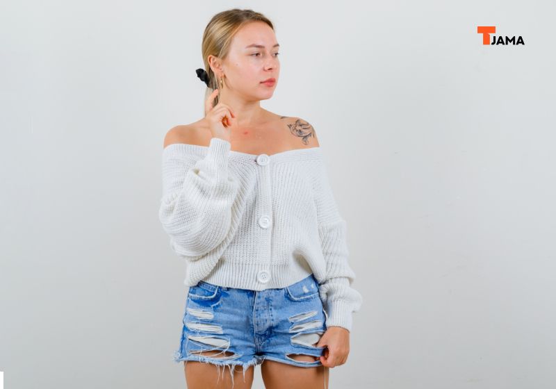 Conjunto Feminino PRETTYGARDEN Verão 2025 - Túnica E Shorts Com Cordão